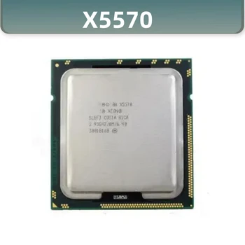 Процесор Xeon X5570 CPU 2.93ghz LGA1366 8 MB кеш-памет L3, Четири-ядрен сървърен процесор, работещ на 100%