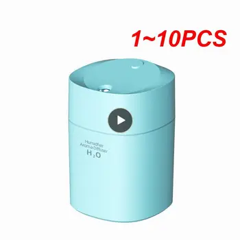 1 ~ 10ШТ Преносим USB Антигравитационный овлажнител на въздух дифузер 800 МЛ Ултразвукови капки Вода LED Парфюмированный туманообразователь за спални