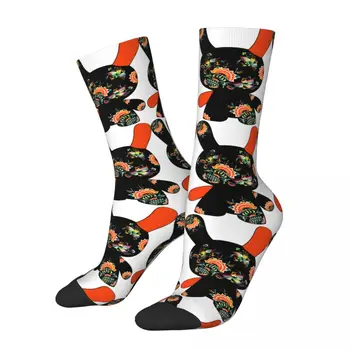 Забавни мъжки чорапи Happy Beauty в Ретро стил Harajuku Dunny в стил хип-хоп с шарени Crew Crazy Sock Подарък принт