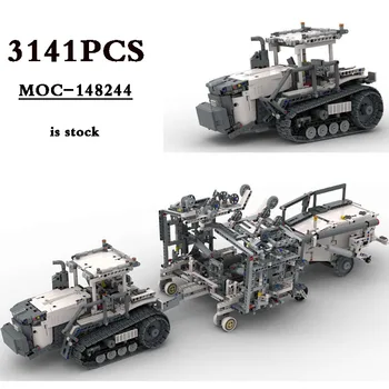 2023 Нов MOC-148244 MT със Семена Eagle Модел Рожба на Машината на Трактора Модулна Играчка 3141 бр. Блок Играчка за рождения Ден На САМ Подарък