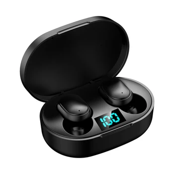 TWS E6S безжична слушалка Bluetooth 5.0 цифрови слушалки стерео слушалки с led дисплей спортен слушалка за телефон xiaomi iphone