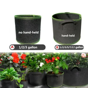Градински инструменти, чанти за отглеждане на растения, на пот от нетъкан текстил, зеленчукова градина, еко чанта за отглеждане на растения B3