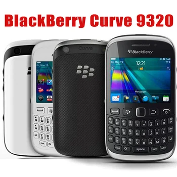 Оригинален отключени смартфон BlackBerry Curve 9320, Bluetooth, 5-мегапикселова камера за мобилен телефон, панел, GPS, QWERTY клавиатура, BlackBerry OS