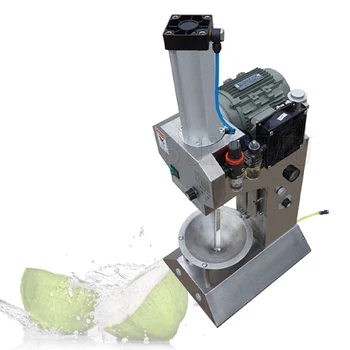 Електрическа индустриална машина за почистване на кора от кокосов орех Coco Green Fresh с форма на диамант