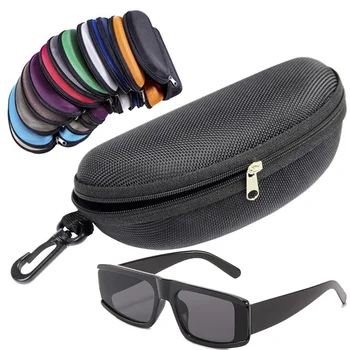 13 Цвята Преносими Слънчеви Очила Протектор Очила За Четене Чанта За Носене На По-Тесни Цип Пътен Пакет Калъф Аксесоари За Очила